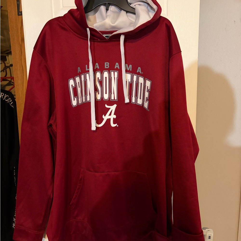 Stadium Athletics Red Alabama Hoodie
